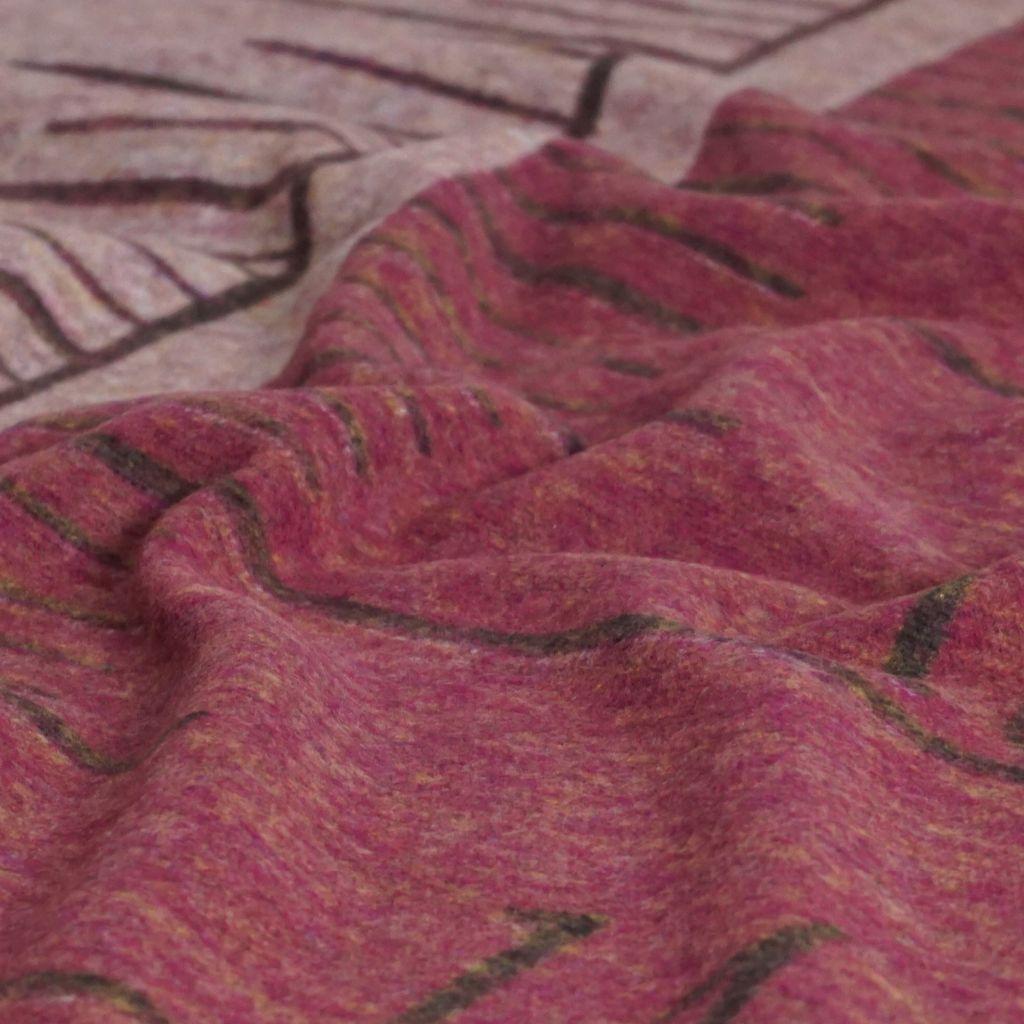 Jacquard-Strick Panel Maßband Long Story 2,45m